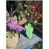 Image 3 : Large Lot of Artificial Plants and Flowers inc. Baskets, Vases, etc.