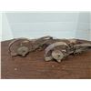 Image 1 : (2) Vintage Animal Traps – 5” Wide
