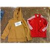 Image 1 : 1 Cat Hoodie Size 6 and Addidas Jacket