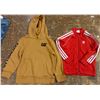 Image 2 : 1 Cat Hoodie Size 6 and Addidas Jacket