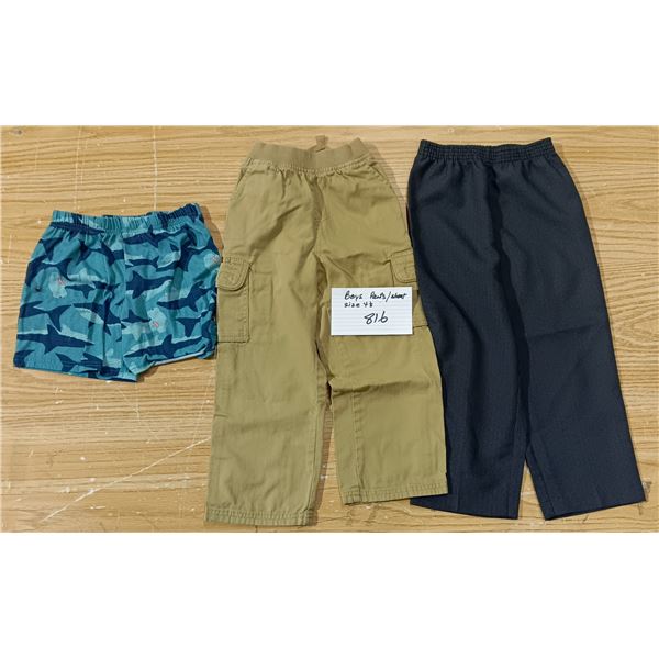 Boys Pants and Short size range to 4.5