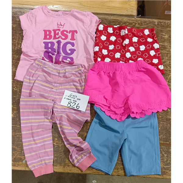 Girls Pajama and shorts size 10-12
