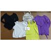 Image 1 : 4 shirt and 1 body suit size 7-8