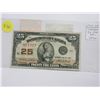Image 1 : 1923 25 Cents Shinplaster. Campbell-Clark signatures. DC-24d. The last 1923 signatures. VF30.