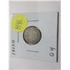 Image 1 : 1903H Canadian Silver 10 Cents. Good.