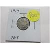 Image 1 : 1919 Canadian Silver 10 Cents. VG8.