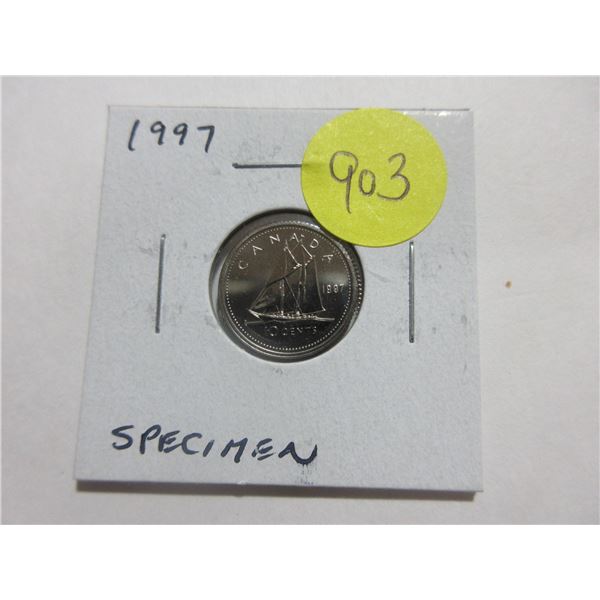 1997 10 Cents. Specimen-66.