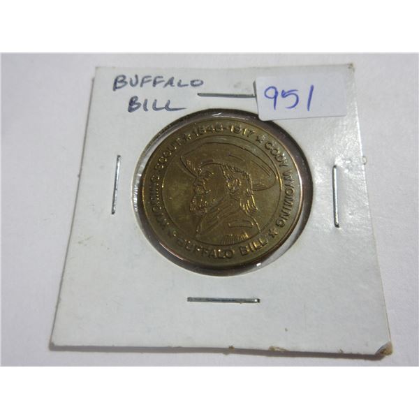 Buffalo Bill Cody, Cody Wyoming Medal. 1846 – 1917. VF+.
