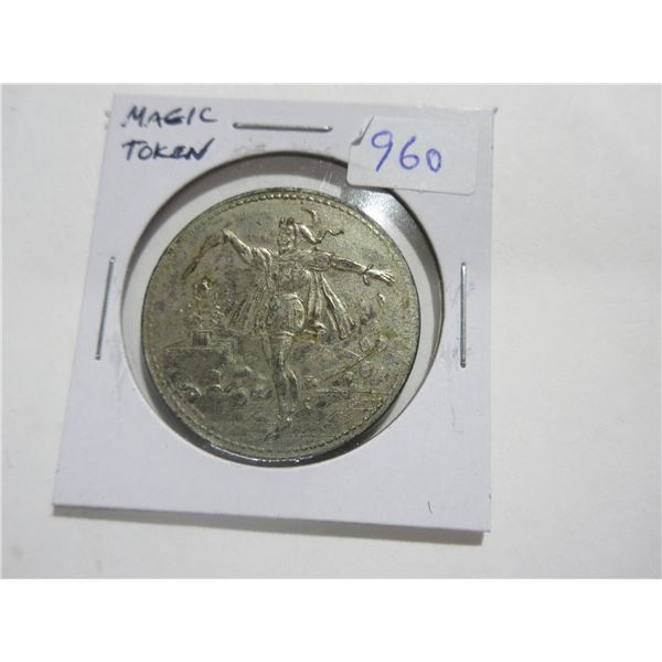 Magicians Coin. It’s the same on both sides.