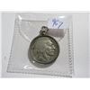Image 1 : U.S. 1937 Buffalo Nickel in a bezel.