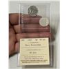 Image 2 : 1947 Dot Nickel 5 Cents. ICCS certified and graded VF20 Dot, Scratches. Scarce.