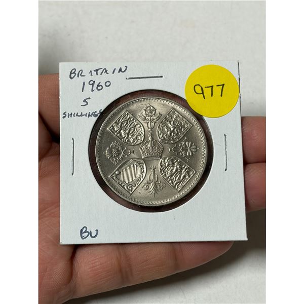 Great Britain. 1960 5 Shillings. BU.