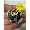 Image 1 : Enameled U.S. Airborne Challenge Coin. Unc.
