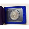 Image 2 : 1874 – 1974 Winnipeg Centennial Nickel Dollar. Specimen. Housed in its original case.