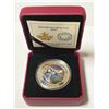 Image 1 : 2015 Howling Wolf $20. 99.99% pure Silver. Colourized. Housed in its original RCM case plus COA.