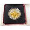 Image 2 : 2015 Celebrating Canada $10. Gold Plated. 99.99% pure Silver. Housed in its original RCM case and bo