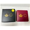 Image 7 : 2016 Maple Leaf Silhouette $10. 99.99% pure Silver. Maple Leaf with 2 Swans. Housed in its original 
