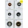 Image 1 : Partial 1990 Proof set. Missing the Silvern Dollar.