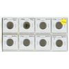 Image 1 : Set of 8 U.S. Nickels. Includes Liberty Head and Buffalo Nickels 1892 – 1937S.