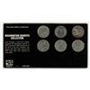 Image 2 : Oval Office Collection. 6 different U.S. George Washington Quarters.