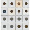 Image 2 : Set of 16 Canadian World War II Cents and Nickels. Includes both Tombacs and Steel 5 Cents, plus a M