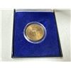 Image 4 : U.S. 2000P Colourized Sacagawea Dollar. Housed in a case, along with COA.