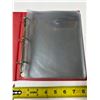 Image 2 : Empty Banknote Certification Service 3-ring binder for housing 20 Canadian banknotes. Used once.