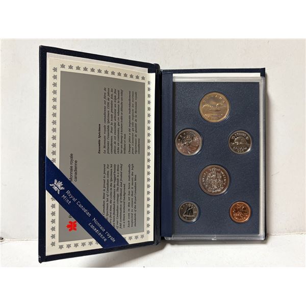 1996 Specimen Set. 6-coin set. Housed in its original RCM case and box.