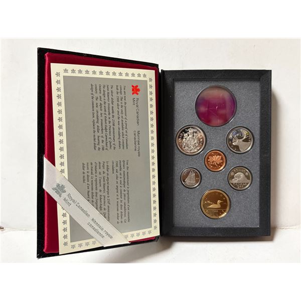 1988 Partial Proof Set. Missing the Silver Dollar.