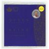 Image 1 : 1952 – 2022 Queen Elizabeth Colourized $5. 99.99% pure Silver. Housed in its original unope