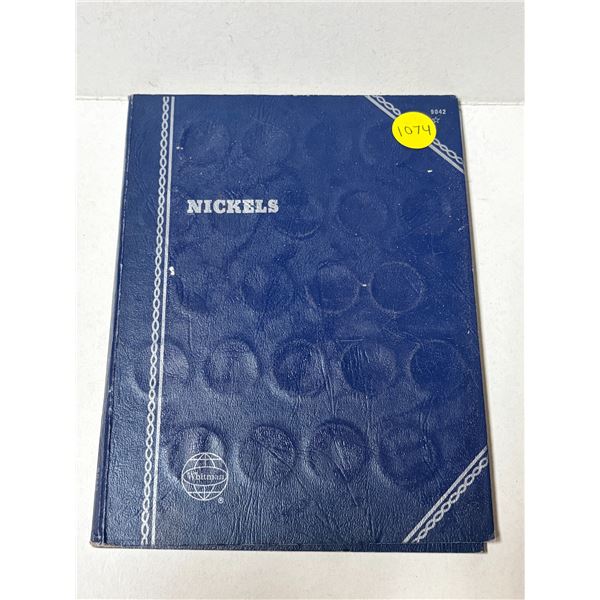 Near complete Canadian Nickel collection 1922 – 1983. Missing only 1925 and 1926. Housed in