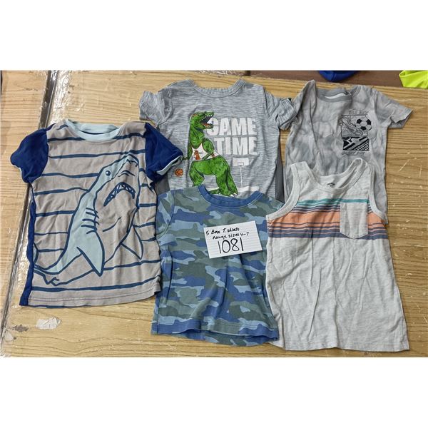 Boys Tshirt Size 4-7