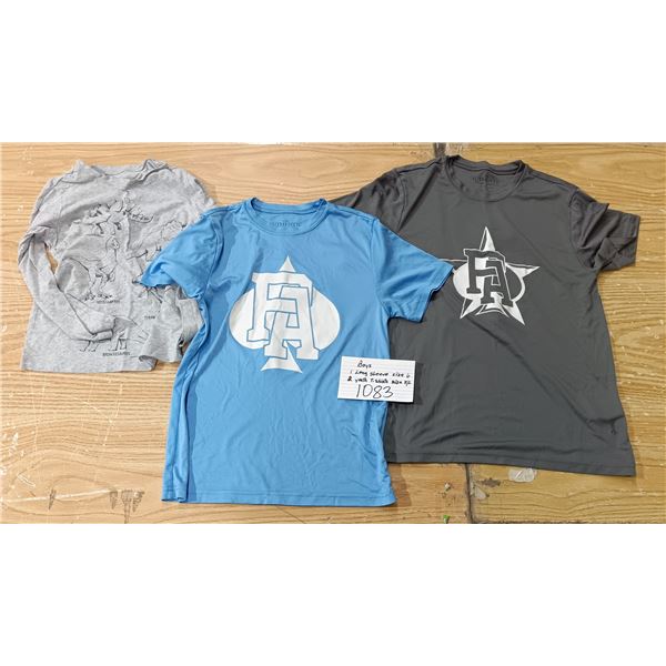 Long sleeve size 6 and 2 youth t-shirt size M/L
