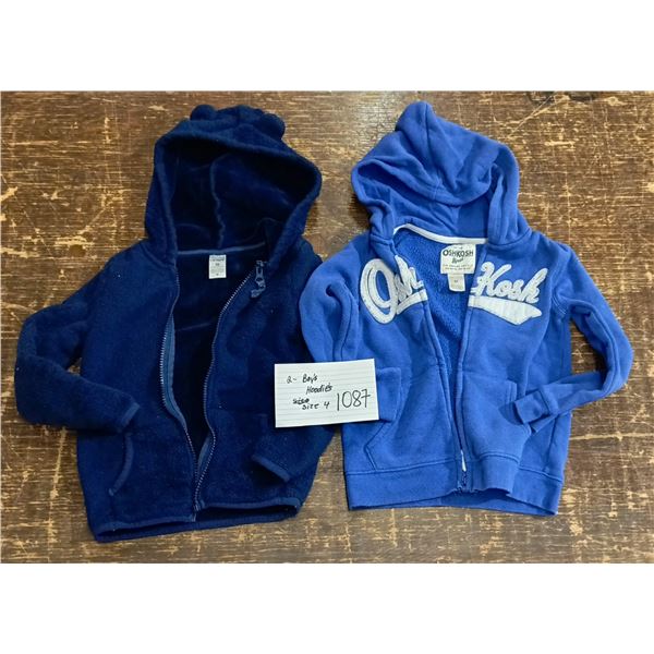 2 BOYS Hoodie size 4