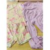 Image 2 : Girls size 10/12 2 pajama,2 dresses and 1 tshirt