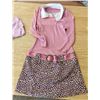 Image 3 : Girls size 10/12 2 pajama,2 dresses and 1 tshirt