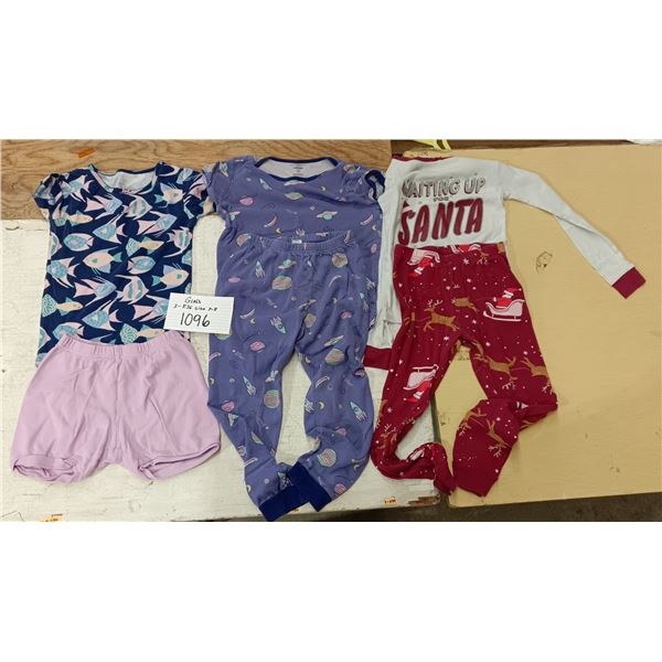 Girls 3 Pajama size 7-8
