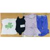 Image 1 : Girls size Large (1 pajama, tshirt,pant and body suit)
