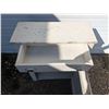 Image 3 : Primitive Painted Pine Cabinet w/ 1 Drawer – 32”x13”x39”