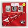 Image 1 : 2012 Calgary Stampeders Grey Cup Championship 25cent Coin & Stamp Set