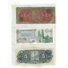 Image 2 : (3) Mexico Bank Notes (One, Five, Ten Pesos)