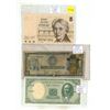 Image 1 : (3) Foreign Bank Notes – Israel 5 Lirot, Peru 50 Soles de Oro, Chile 50 Pesos