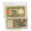Image 2 : (2) Foreign Bank Notes – Italy Fifty, Five Thousand Lira