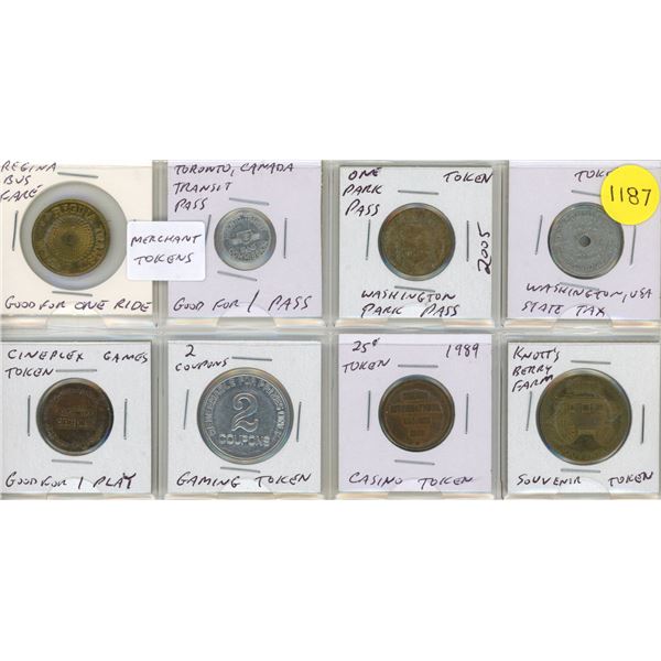 (8) Merchant Tokens