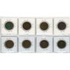 Image 2 : (8) Canada Large Pennies – 1906 &1909 Edward, 1913, 1916-1920