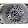 Image 4 : Set of Hankook winter tires on steel rims, P225/65R18, 6-bolt