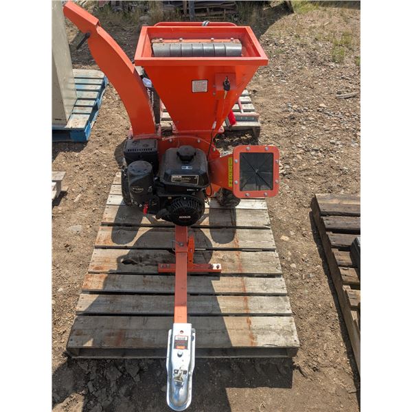 Gas wood chipper, Kohler 7HP