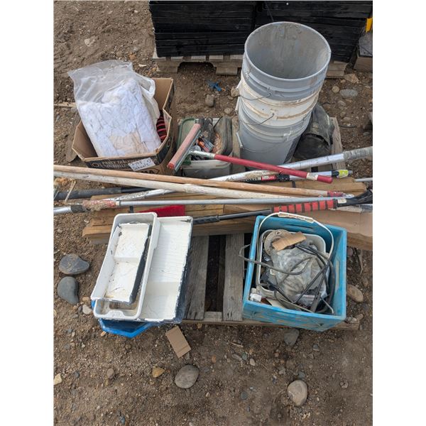Mixed lot, painting supplies