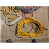 Image 3 : 4 extension cords, with power bar