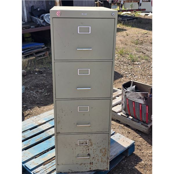 Filling cabinet- 18" by 27" by 52"H